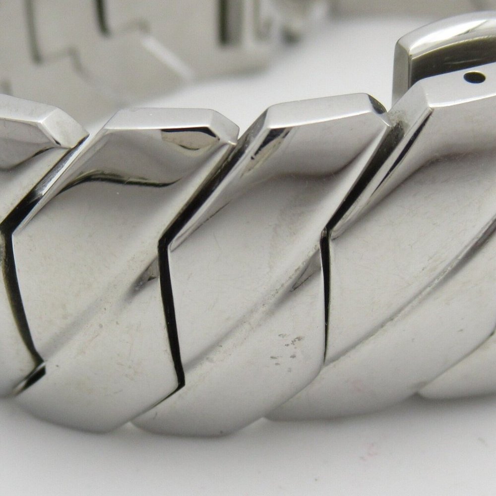 authenticity guaranteed Christian Dior Art Deco Wrist Watch Quartz Stainless - Picture 7 of 12